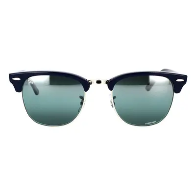 Ray-ban Occhiali da Sole Clubmaster RB3016 1366G6 Polarizzati Napszemüvegek Kék