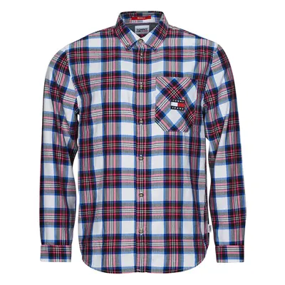 Tommy Jeans TJM RELAXED FLANNEL SHIRT Hosszú ujjú ingek Sokszínű