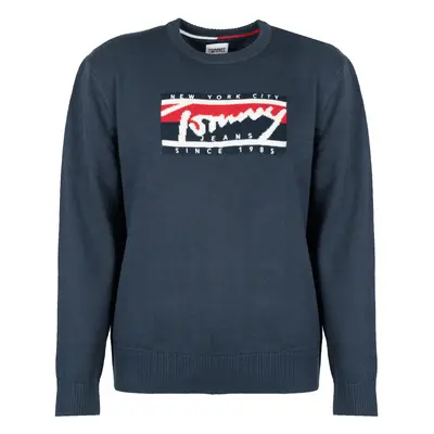 Tommy Hilfiger DM0DM13045 Pulóverek Kék