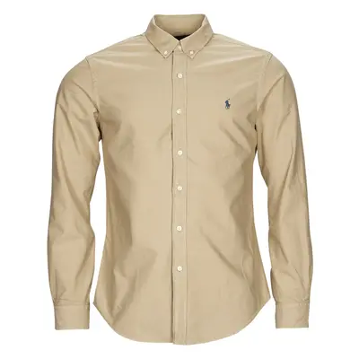 Polo Ralph Lauren SLBDPPCS-LONG SLEEVE-SPORT SHIRT Hosszú ujjú ingek Bézs