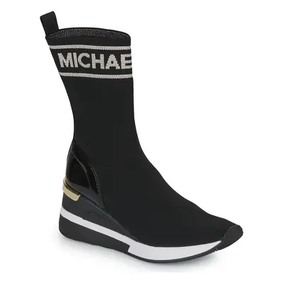 MICHAEL Michael Kors SKYLER TALL BOOTIE Magas szárú edzőcipők Fekete