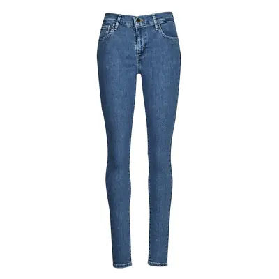 Levis 720 HIRISE SUPER SKINNY Skinny farmerek Kék