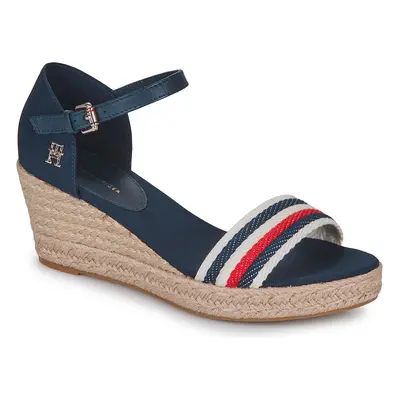 Tommy Hilfiger MID WEDGE CORPORATE Szandálok / Saruk Tengerész