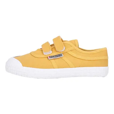 Kawasaki Original Kids Shoe W/velcro K202432-ES 5005 Golden Rod Divat edzőcipők Citromsárga