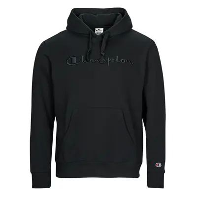 Champion Hooded Sweatshirt Pulóverek Fekete