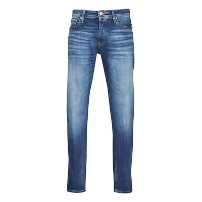 Jack & Jones JJIMIKE Slim farmerek Kék