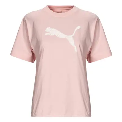 Puma HER TEE Rövid ujjú pólók Rózsaszín