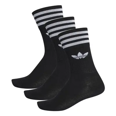 adidas Solid crew sock Zoknik Fekete