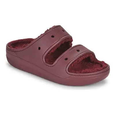 Crocs Classic Cozzzy Sandal Papucsok Bordó