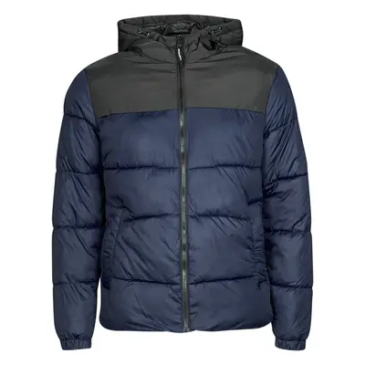 Jack & Jones JJCHILI PUFFER HOOD Steppelt kabátok Tengerész