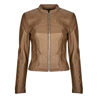 Vero Moda VMFAVODONA COATED JACKET NOOS Bőrkabátok Barna