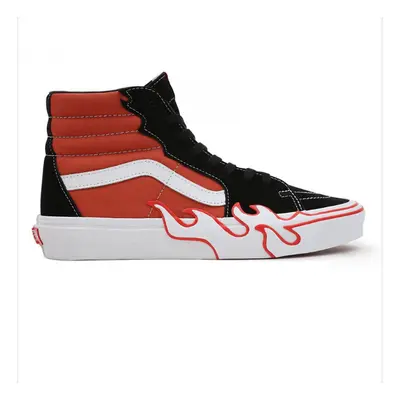 Vans Sk8-hi flame Deszkás cipők Narancssárga