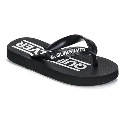 Quiksilver JAVA WORDMARKYT B SNDL XKKW Lábujjközös papucsok Fekete