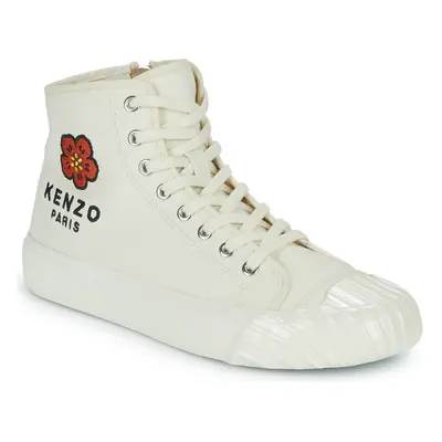 Kenzo KENZOSCHOOL HIGH TOP SNEAKERS Magas szárú edzőcipők Fehér