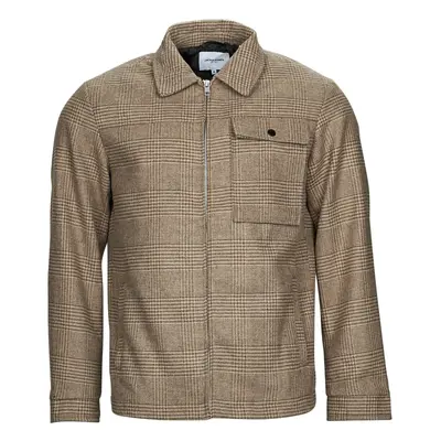 Jack & Jones JJJOHNSON WOOL JACKET Kabátok Bézs