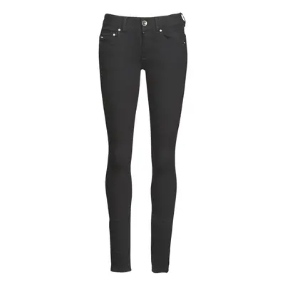 G-Star Raw MIDGE CODY MID SKINNY WMN Skinny farmerek Fekete