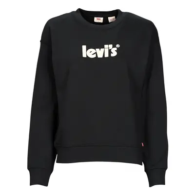 Levis GRAPHIC STANDARD CREW Pulóverek Fekete