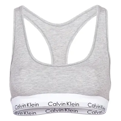 Calvin Klein Jeans MODERN COTTON UNLINED BRALETTE Sport melltartók Szürke