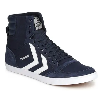 hummel TEN STAR HIGH CANVAS Magas szárú edzőcipők Kék