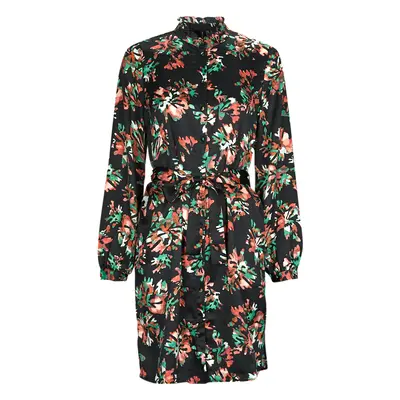 Vero Moda VMCANA L/S ABK SHIRT DRESS WVN BTQ Rövid ruhák Fekete