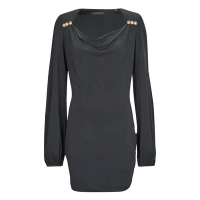 Guess LS BOAT NK CECILIA DRESS Rövid ruhák Fekete