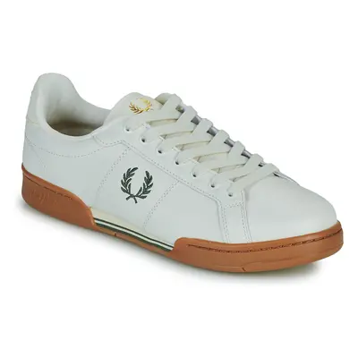 Fred Perry B722 LEATHER Rövid szárú edzőcipők Fehér