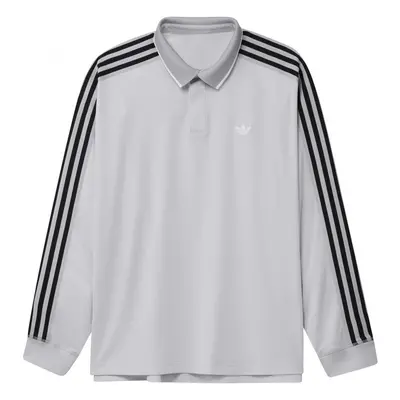 adidas Ls football jsy Pólók / Galléros Pólók Szürke