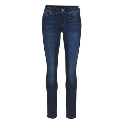 G-Star Raw LYNN MID SKINNY Skinny farmerek Kék