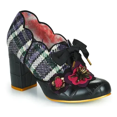 Irregular Choice KIND WORDS Félcipők Fekete