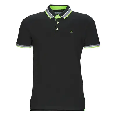 Jack & Jones JJEPAULOS POLO SS Rövid ujjú galléros pólók Fekete