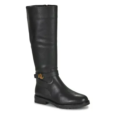 Lauren Ralph Lauren HALLEE-BOOTS-TALL BOOT Városi csizmák Fekete