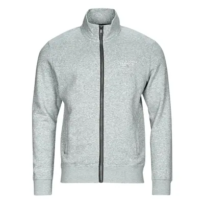 Jack & Jones JPRBLUARCHIE SWEAT ZIP HIGH NECK Pulóverek Szürke