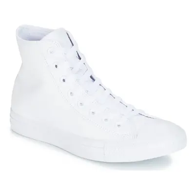 Converse ALL STAR MONOCHROME CUIR HI Magas szárú edzőcipők Fehér