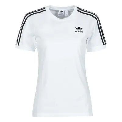 adidas 3 STRIPES TEE Rövid ujjú pólók Fehér