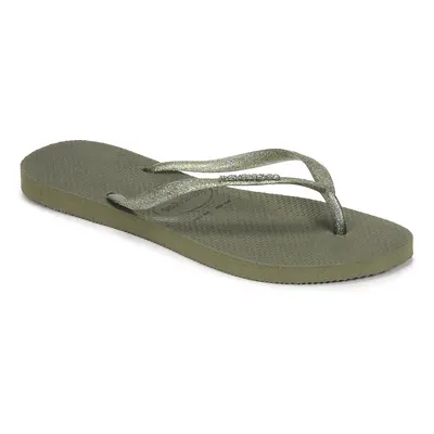 Havaianas LOGO METALLIC Lábujjközös papucsok Keki