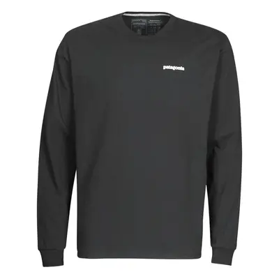 Patagonia M'S L/S P-6 LOGO RESPONSIBILI-TEE Hosszú ujjú pólók Fekete