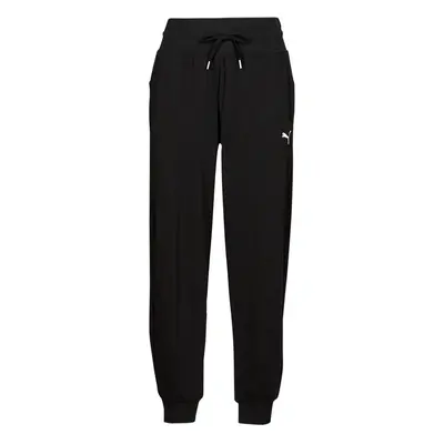 Puma HER HIGH WAIS PANTS Futónadrágok / Melegítők Fekete