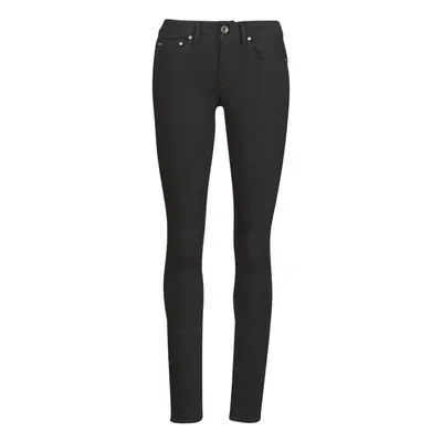 G-Star Raw Midge Zip Mid Skinny Wmn Skinny farmerek Fekete