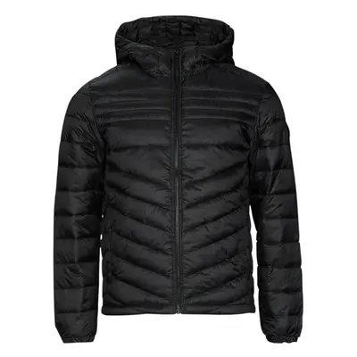 Jack & Jones JJEHERO PUFFER HOOD Steppelt kabátok Fekete