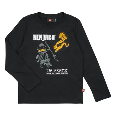 LEGO Wear LWTAYLOR 624 - T-SHIRT L/S Hosszú ujjú pólók Fekete