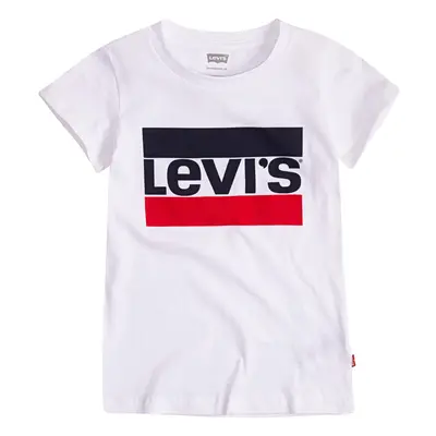 Levis SPORTSWEAR LOGO TEE Rövid ujjú pólók Fehér