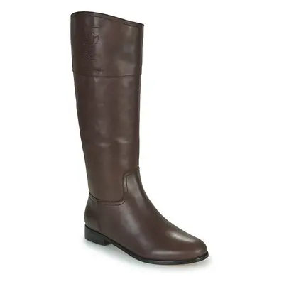 Lauren Ralph Lauren JUSTINE-BOOTS-TALL BOOT Városi csizmák Barna