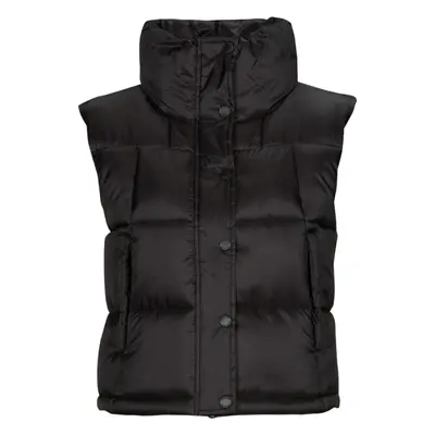 Superdry CODE MTN SPORT GILET Steppelt kabátok Fekete