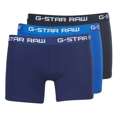 G-Star Raw CLASSIC TRUNK CLR 3 PACK Boxerek Kék