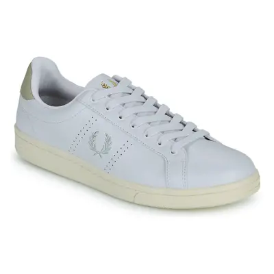 Fred Perry B721 LEATHER Rövid szárú edzőcipők Fehér