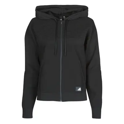 adidas W Knit V Hoodie Pulóverek Fekete