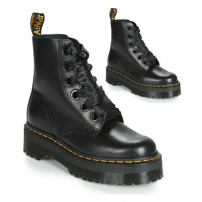 Dr. Martens Molly Csizmák Fekete