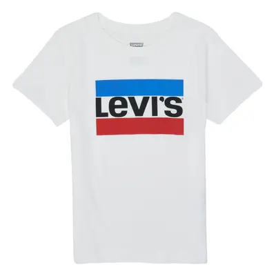 Levis SPORTSWEAR LOGO TEE Rövid ujjú pólók Fehér