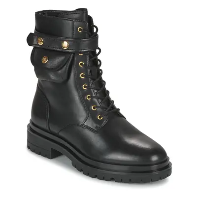 Lauren Ralph Lauren CAMMIE-BOOTS-MID BOOT Bokacsizmák Fekete