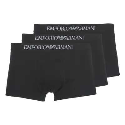 Emporio Armani CC722-PACK DE 3 Boxerek Fekete